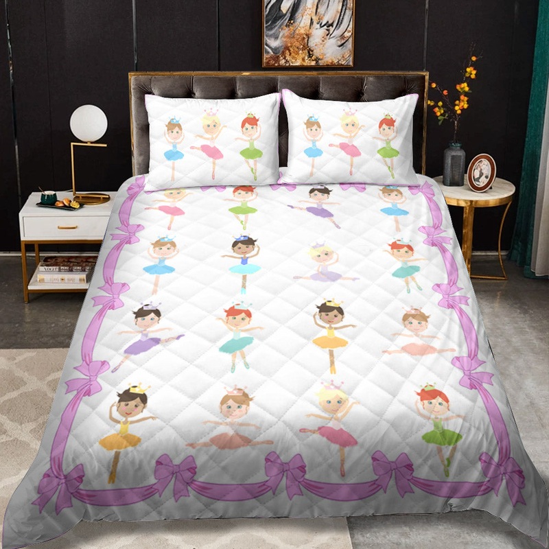 Ballet CLA2809043B Quilt Bedding Set