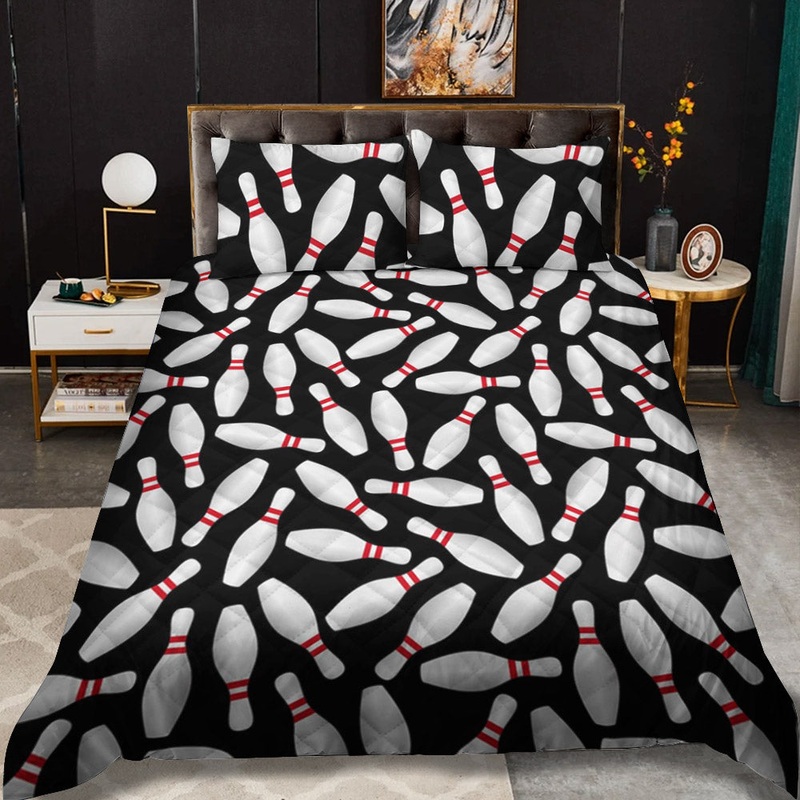 Bowling CL12100087MDB Quilt Bedding Set