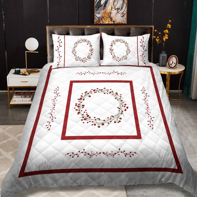 Christmas CLM0411089B Quilt Bedding Set