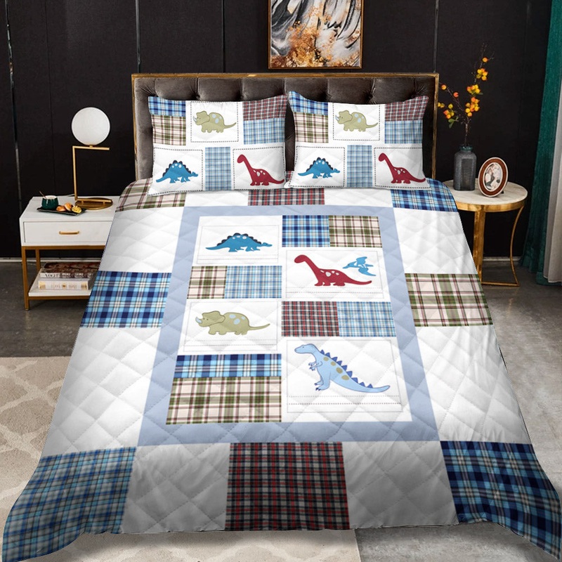 Dinosaur CLA3009150B Quilt Bedding Set