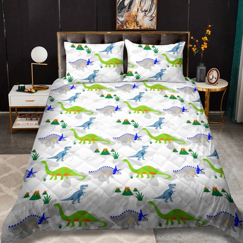 Dinosaur CLA3009168B Quilt Bedding Set