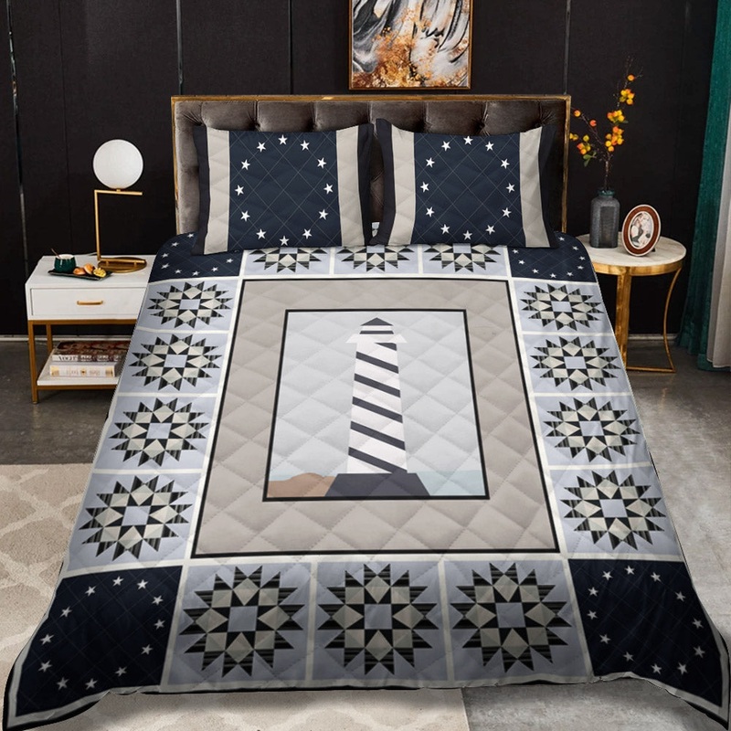 Lighthouse CLA2809264B Quilt Bedding Set