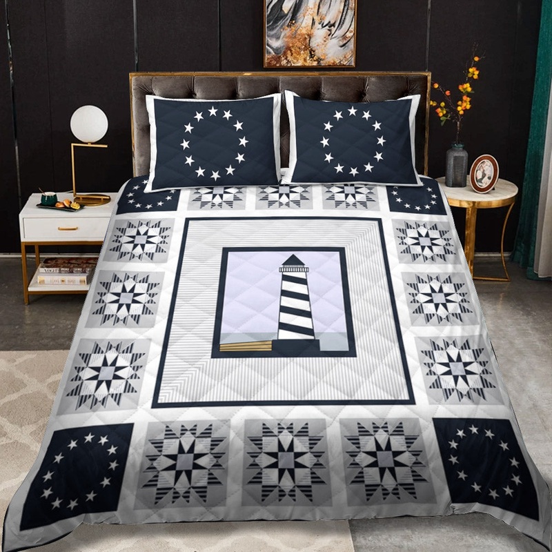 Lighthouse CLA3009335B Quilt Bedding Set