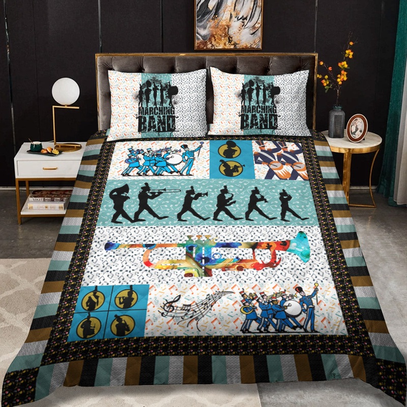 Marching Band CLM2410184B Quilt Bedding Set
