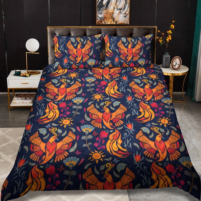 Phoenix CL12100482MDB Quilt Bedding Set