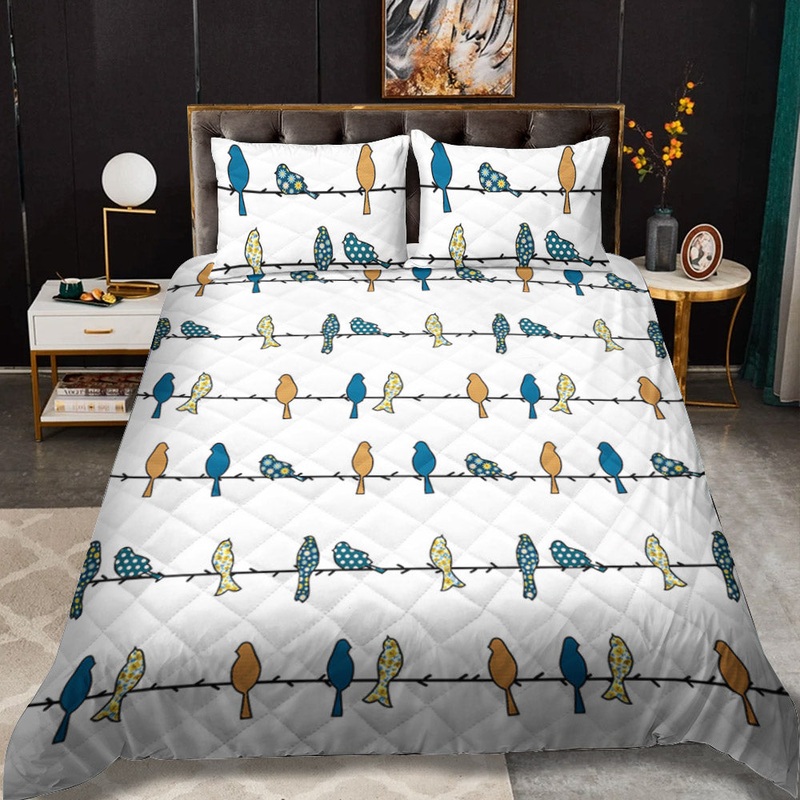 Rowley Birds CLP1910134TT Quilt Bedding Set