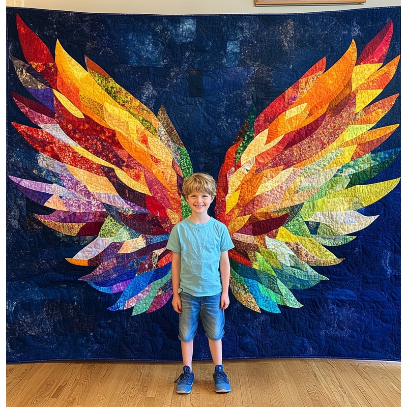 Angel Wings DAI301224043 Quilt Blanket
