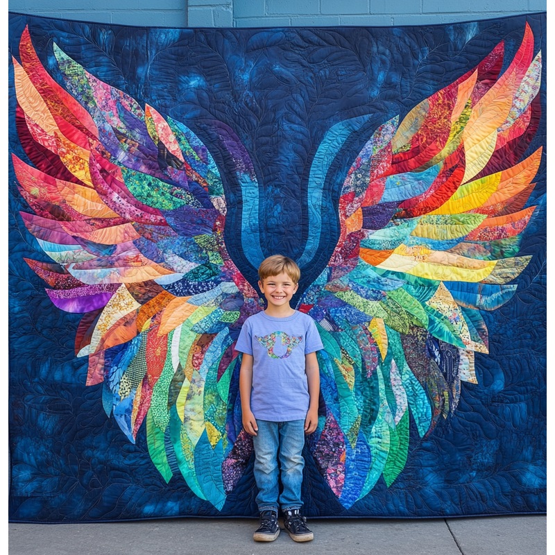 Angel Wings DAI301224044 Quilt Blanket