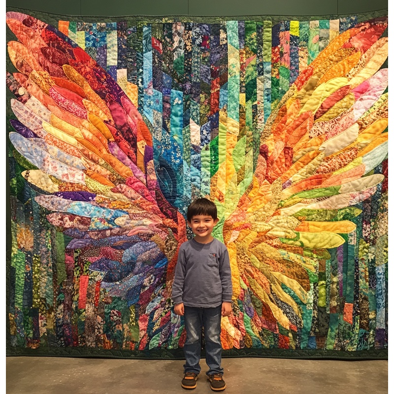 Angel Wings DAI301224048 Quilt Blanket
