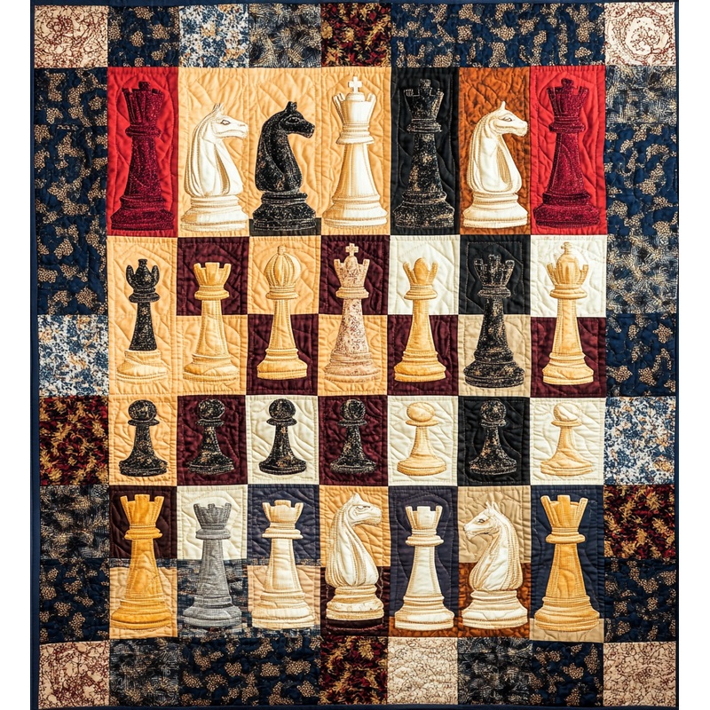 Chess DAI301224062 Quilt Blanket