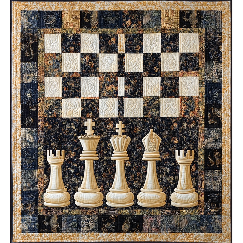 Chess DAI301224063 Quilt Blanket