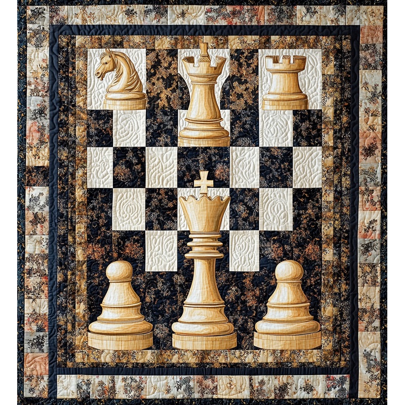 Chess DAI301224064 Quilt Blanket