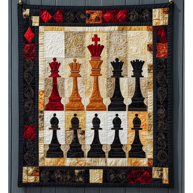Chess DAI301224067 Quilt Blanket