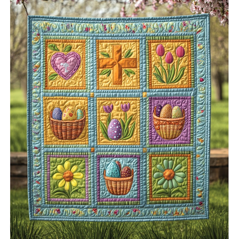 Easter DAI301224010 Quilt Blanket
