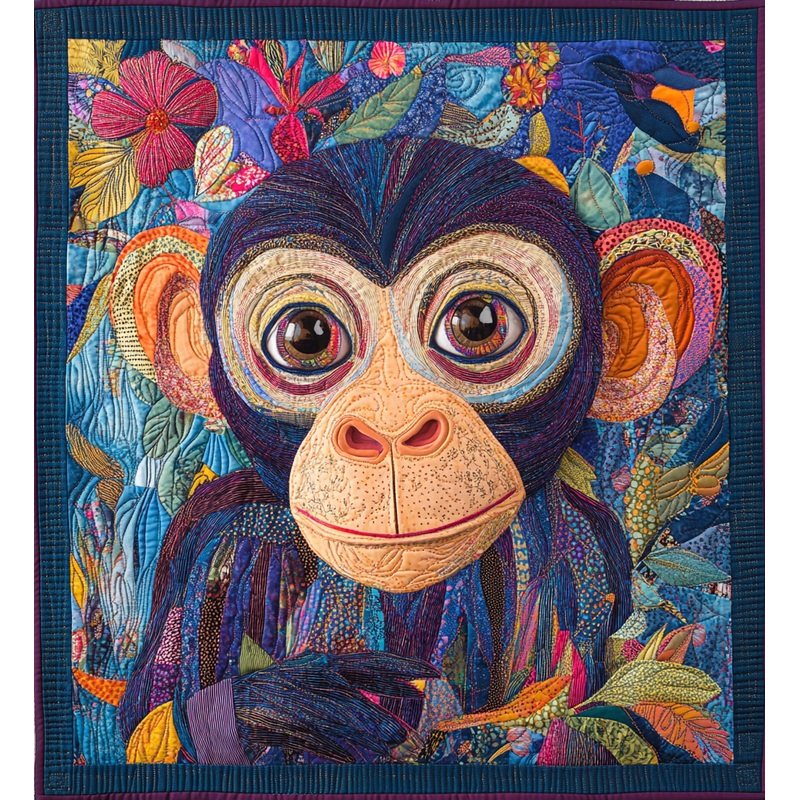 Monkey DAI301224015 Quilt Blanket
