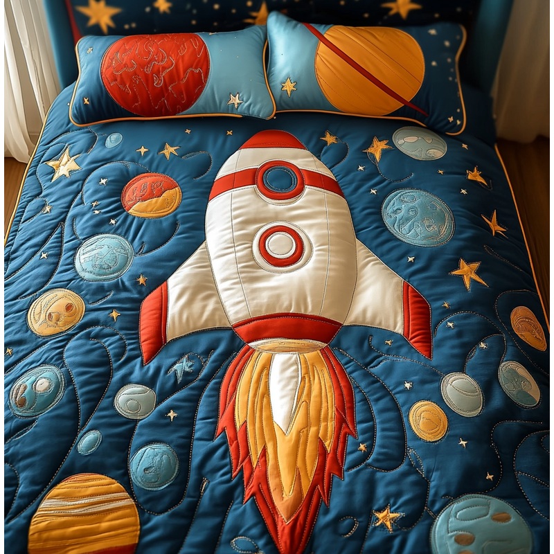 Rocket DAI301224258 Quilt Bedding Set