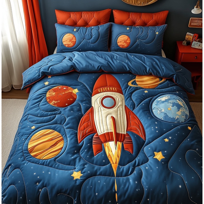 Rocket DAI301224259 Quilt Bedding Set