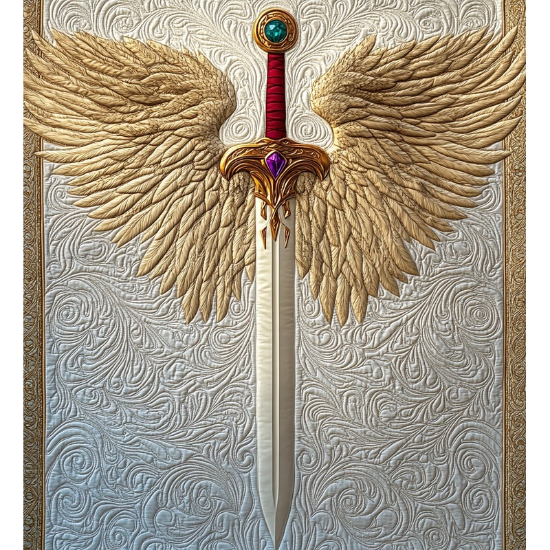 Sacred Sword DAI301224089 Quilt Blanket
