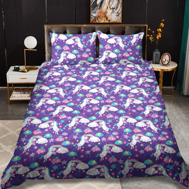 Urban Habitat Kids Ella Unicorn CLA0811311B Quilt Bedding Set
