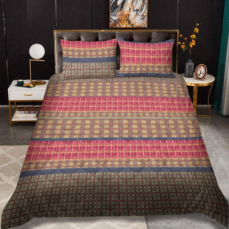 Western Plaid CLM0811142B Quilt Bedding Set
