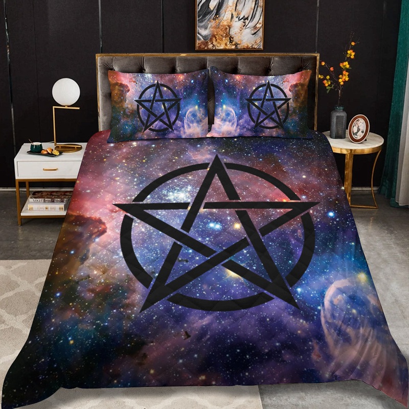 Wiccan CLM2709163T Quilt Bedding Set