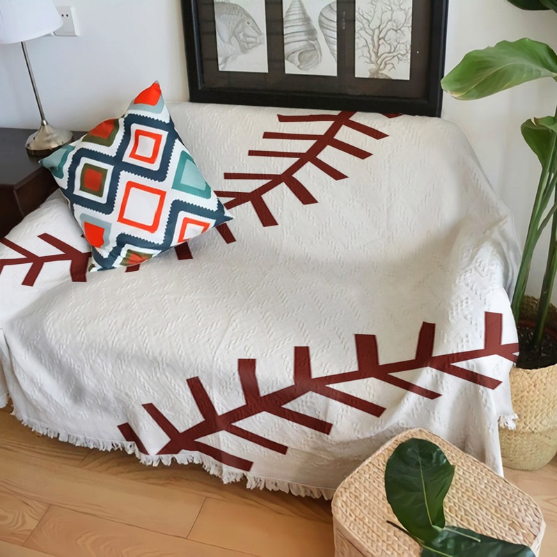 Baseball HM2109008S Throw Blankets For Sofa
