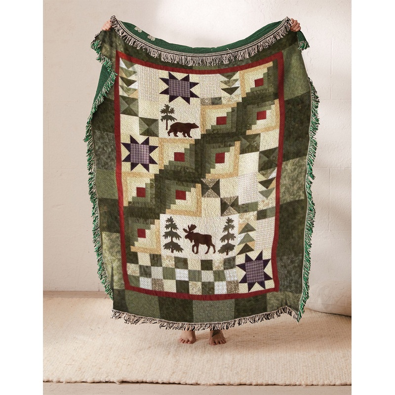 Bear Deer DV2110013S Throw Blankets For Sofa