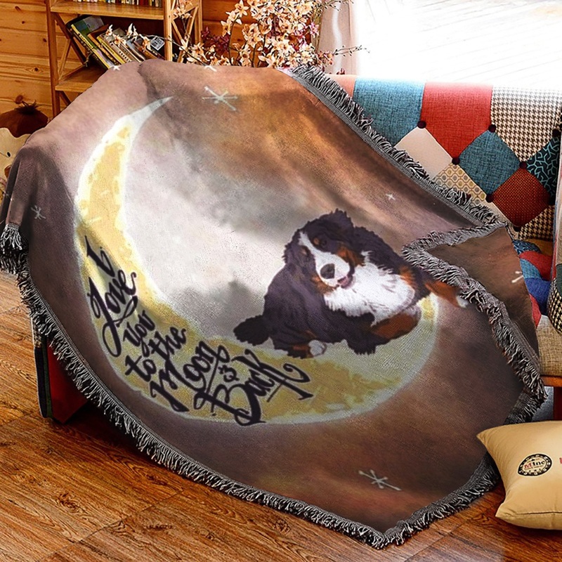 Bernese Mountain Dog HM3009003S Throw Blankets For Sofa