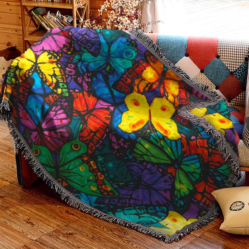 Butterfly HM2709010S Throw Blankets For Sofa