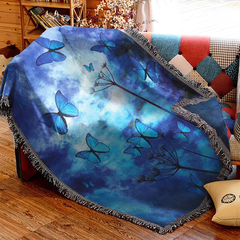 Butterfly HM2709011S Throw Blankets For Sofa