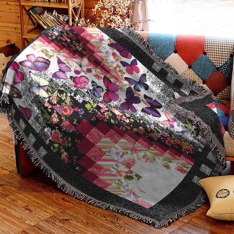 Butterfly HM2709013S Throw Blankets For Sofa