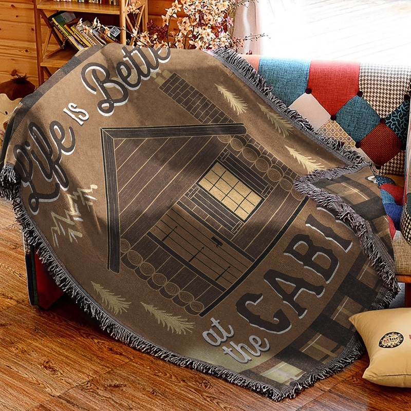 Cabin Lodge NN2709018S Throw Blankets For Sofa