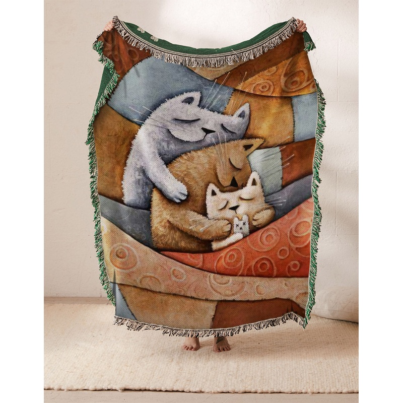 Cats HN300949S Throw Blankets For Sofa