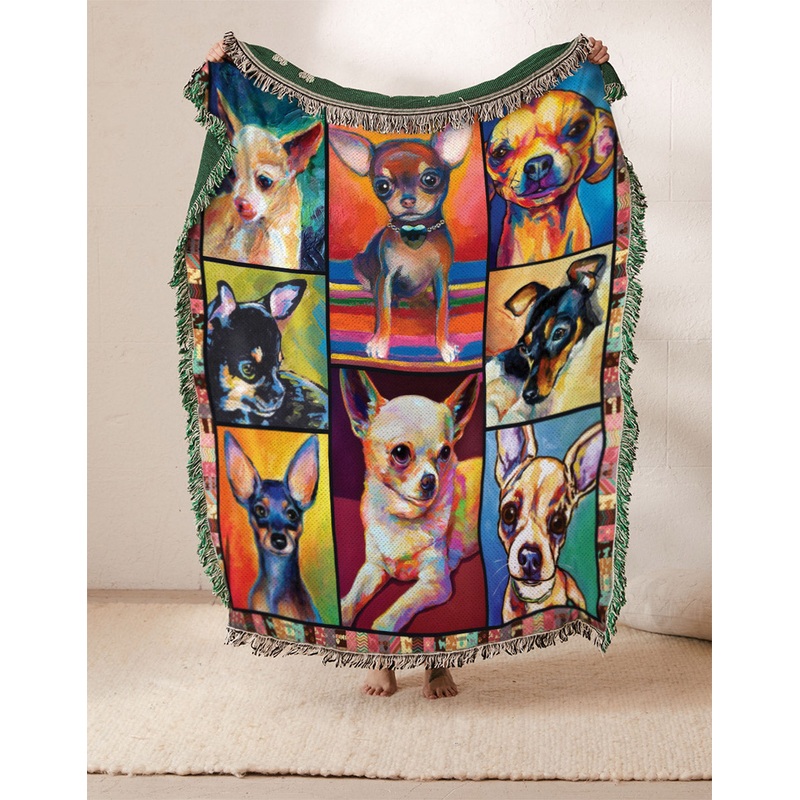 Chihuahua DD1710033S Throw Blankets For Sofa