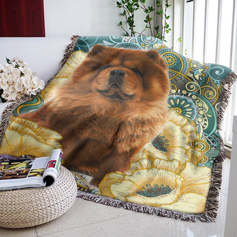 Chow Chow TL1510018S Throw Blankets For Sofa