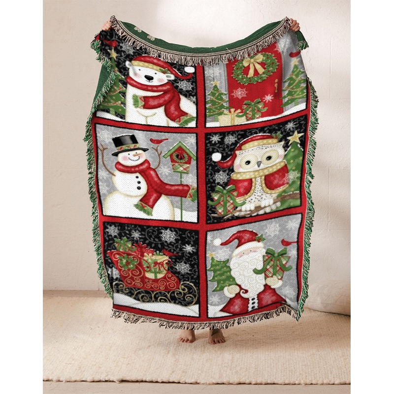 Christmas BL101068S Throw Blankets For Sofa