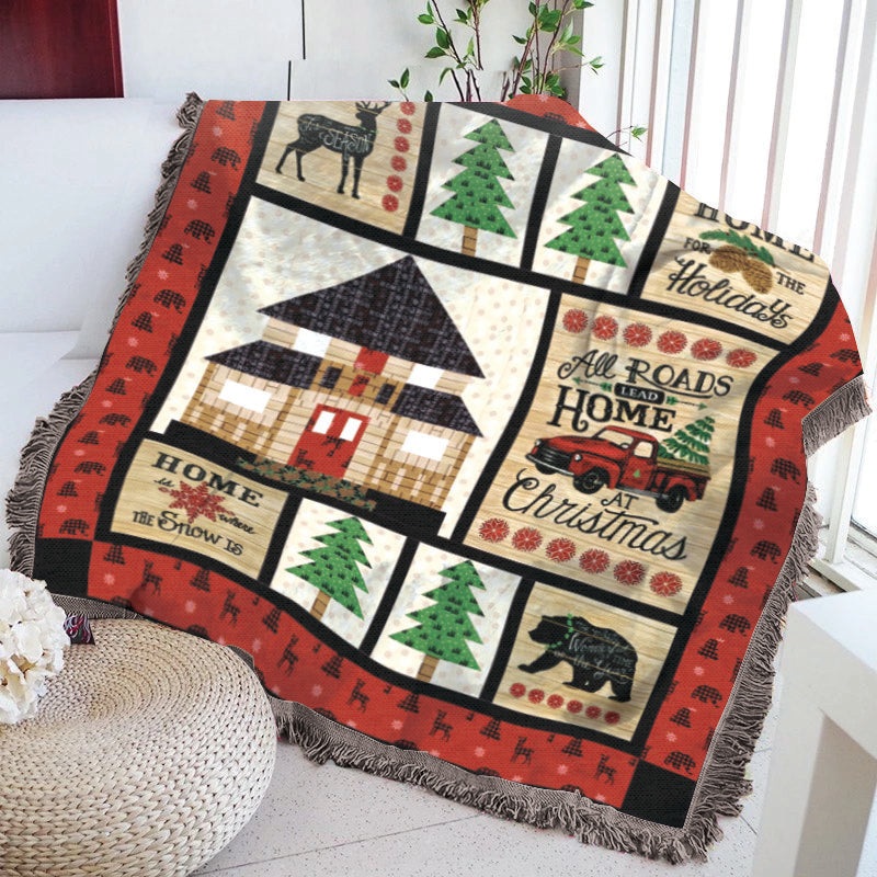 Christmas ML240926S Throw Blankets For Sofa