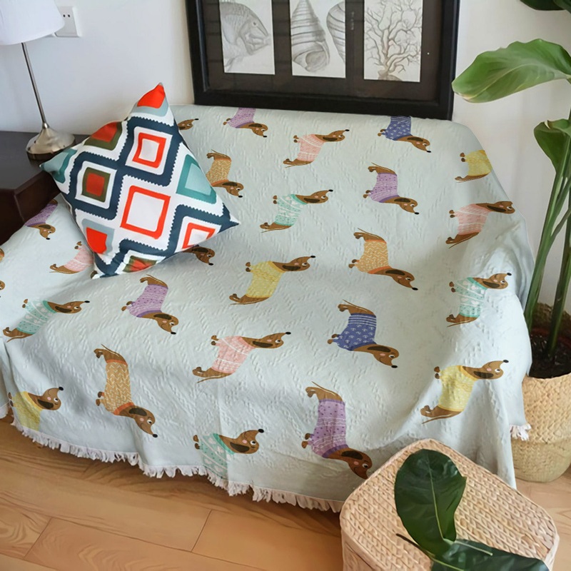 Dachshund TN2109046S Throw Blankets For Sofa