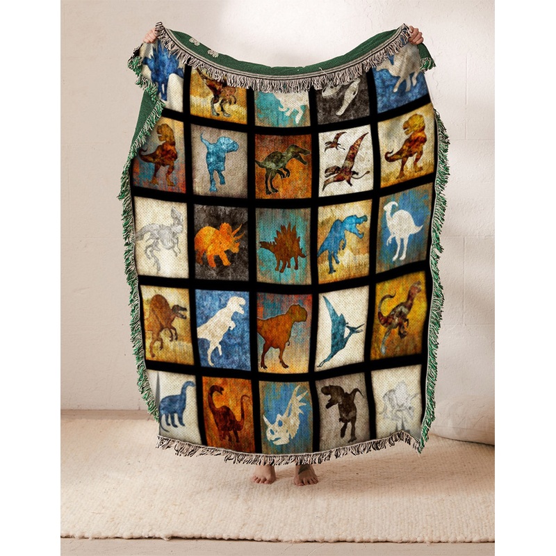 Dinosaur HN1910085S Throw Blankets For Sofa