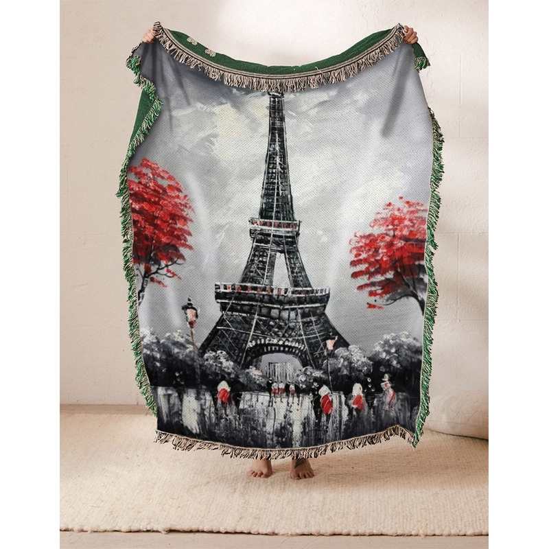 Eiffel Paris VD1610145S Throw Blankets For Sofa
