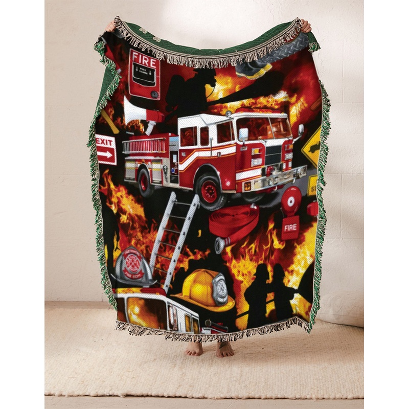 Firefighter ML1710062S Throw Blankets For Sofa