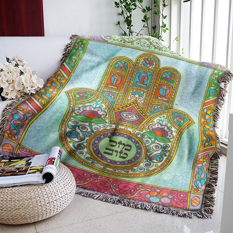 Hamsa TN1710080S Throw Blankets For Sofa