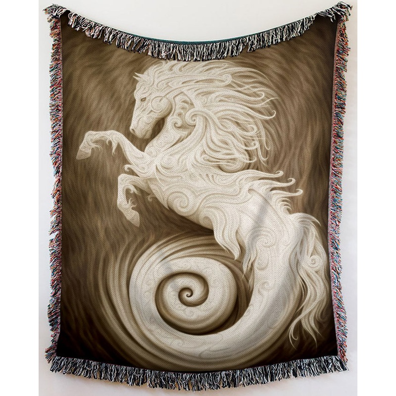 Horse DD2609101S Throw Blankets For Sofa
