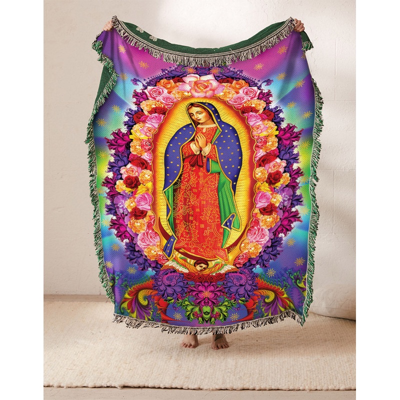Inner Faith Rose Of Guadalupe VD2510211S Throw Blankets For Sofa