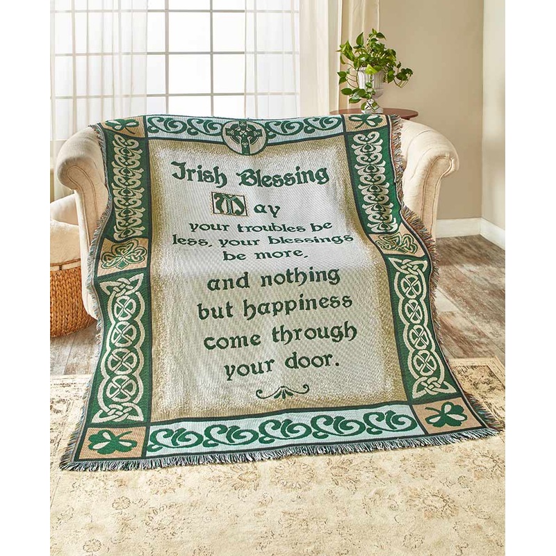 Irish Blessing CLH1610021S Throw Blankets For Sofa