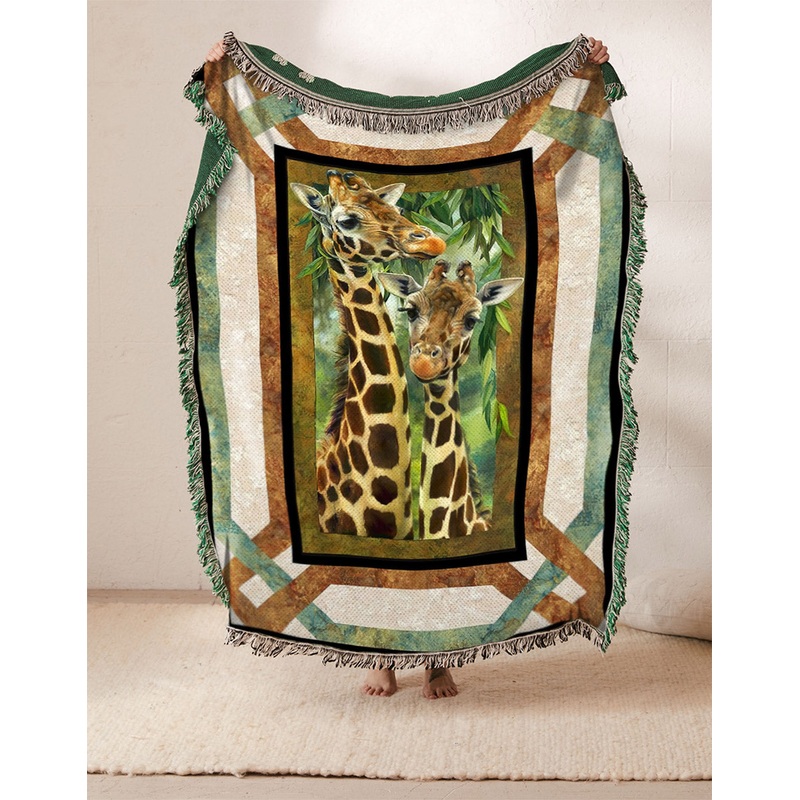 Jungle Giraffes BT1110103S Throw Blankets For Sofa