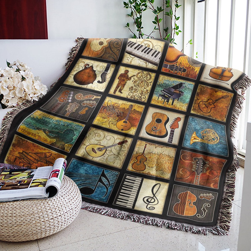 Music TL1210096S Throw Blankets For Sofa