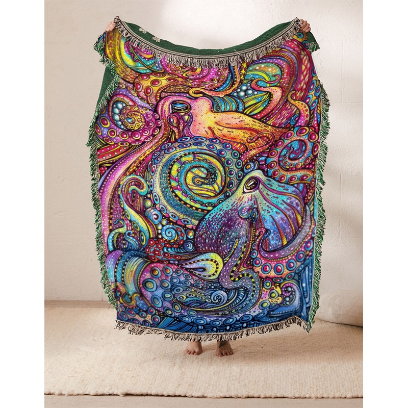 Octopus NT1710123S Throw Blankets For Sofa