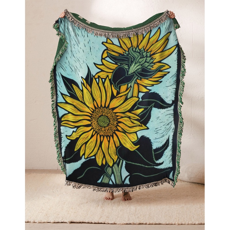 Sunflower VD1810256S Throw Blankets For Sofa