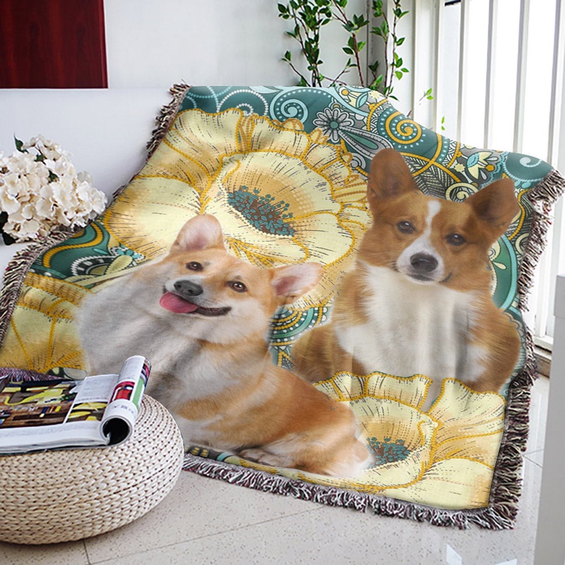 Corgi TL1510026S Throw Blankets For Sofa